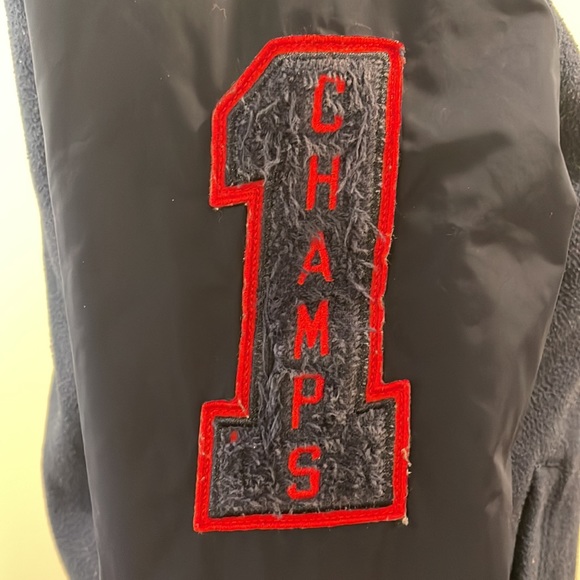 Vintage Tommy Hilfiger Navy/Red Bomber SzSm - Picture 8 of 16